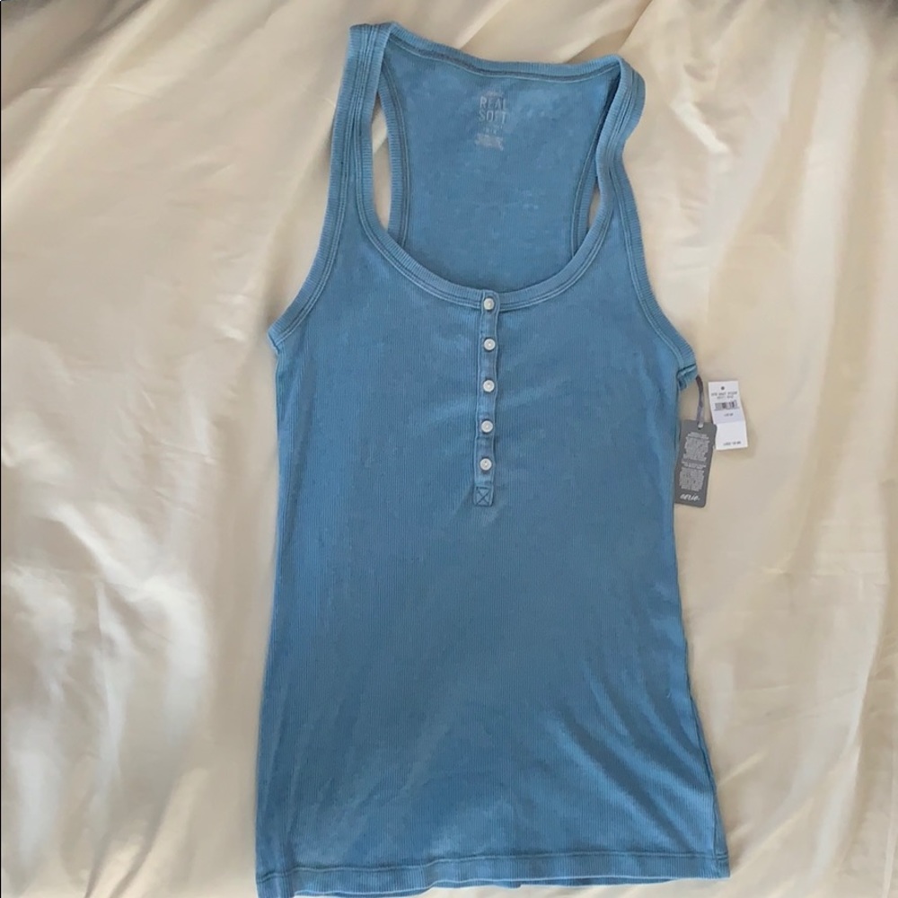 Blue American Eagle tank top